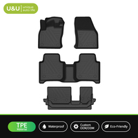 Couverture intérieure complète, ensemble complet, sur mesure 3D, inodore, imperméable, accessoires toutes saisons, tapis de voiture en TPE