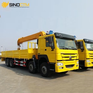 Camion Sinotruk Howo 8x4 avec grue à flèche hydraulique droite, capacité de 1 à 16 tonnes, pour le transport de charges lourdes, haute efficacité - Product Image 5