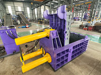Presse hydraulique compacteuse de déchets métalliques, de boîtes de conserve et de canettes en aluminium