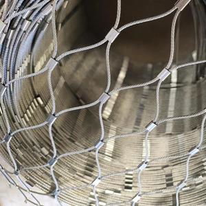 Filet de sécurité en acier inoxydable de haute qualité, durable, flexible, pour clôture de zoo, volière d'oiseaux, décoration architecturale - Product Image 2