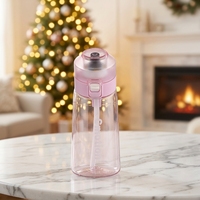 Bouteille d'eau sportive avec capsules de parfum aromatisées aux fruits pour le bureau, les activités de plein air, les adultes, prête à être expédiée