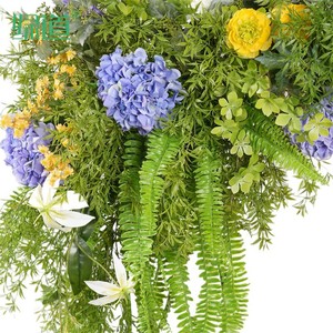 Arche de fleurs artificielles Greenway pour décoration de mariage, style jardin Monet, thème forêt, base florale pour arrangement - Product Image 5