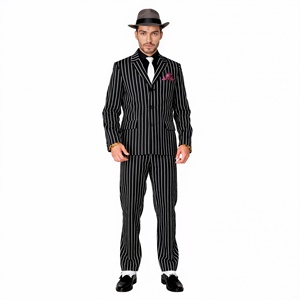 <span class=keywords><strong>Costume</strong></span> di Halloween Gangster a righe anni 1920 per Performance da Boss Cool Cosplay - Product Image 1