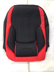 ชุดหุ้มเบาะหนัง PU หรูหรา 9 ชิ้น ยี่ห้อ Xiangta รุ่น Custom สำหรับรถยนต์ Honda Ford สีแดง กันน้ำได้ - Product Image 4