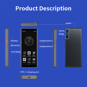 เครื่องแปลภาษา VORMOR A50 Smart 4G ออนไลน์ รองรับ 150 ภาษา แบบพกพา แปลเสียงได้ทันที - Product Image 2