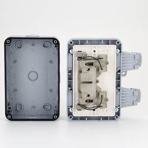 Weatherproof <b>Waterproof</b> <b>Electrical</b> Switch Outlet <b>Box</b> Cover Electric Switch Socket Wall <b>Box</b> UK Socket 13A Factory Stock - Product Image 5