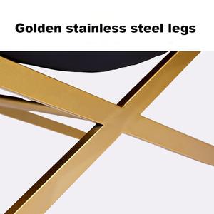 Modern Design S-shaped Reclining Adjustable Gold Black Spa Massage Beauty Salon Table Sets Curved Eyelash Lash Bed with Pillow - Product Image 3