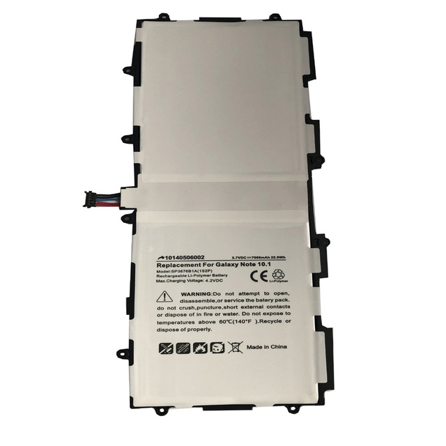 SP3676B1A for Samsung Galaxy Note 10.1 GT-N8000 GT-P7500 GT-P5100 Tablet PC Battery