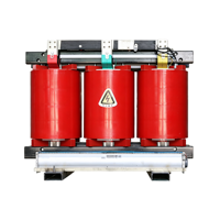 Transformateur à résine coulée à noyau en alliage amorphe SCB10, type sec, 630-2500 kVA, 10 kV/0,4 kV, 480 V, triphasé, tout cuivre, ultra faible consommation à vide