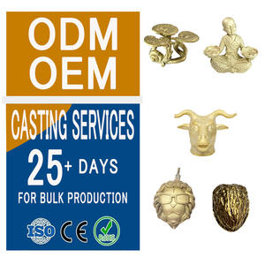 Parti di colata di investimento della cera persa dell'ottone del bronzo di rame della colata di precisione per personalizzare il campione del disegno - Product Image 1