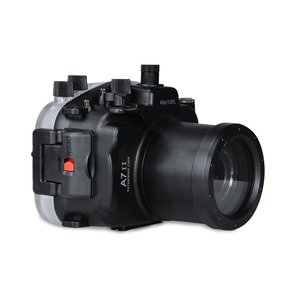 Seafrogs 40m130ft Máy Ảnh Dưới Nước Trường Hợp Đối Với <span class=keywords><strong>Sony</strong></span> A7R II A7 II Meikon Máy Ảnh Nhà Ở Inbuilt Phát Hiện Rò Rỉ Cảm Biến Đồng Bộ - Product Image 2