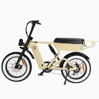 Vélo électrique puissant pour adultes, vélo de plage à pneus larges de 20 pouces, vélo électrique de ville, vélo électrique de route, vélo électrique 48v 750w, stock 2026