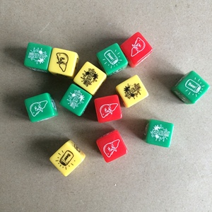 Juego de dados D6 de 6 caras, lisos, personalizados, al por mayor, de 8mm y 16mm, de precisión, para <span class=keywords><strong>Ludo</strong></span> y D&D, con puntos, acabado mate negro - Product Image 4