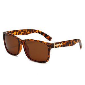 Classic Square Men Sports Polarized UV400 Fashion <b>Mirrored</b> Custom Logo <b>Plastic</b> Unisex Sunglasses 10 Colors - Product Image 5