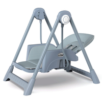 Chaise haute multifonctionnelle pour enfants, directement de l'usine, avec mode rehausseur, mode balancelle, se transforme en trottinette, hauteur réglable