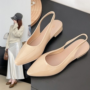 Zapatos Planos Elegantes de Alta Calidad y Económicos para Mujer, Modelo 2026, con Punta Cerrada y Correa <span class=keywords><strong>en</strong></span> el Tobillo, Estilo Bailarina para Verano - Product Image 4