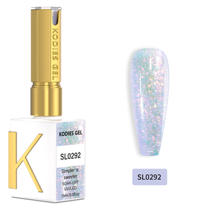 KODIES GEL Gel de construction pailleté en bouteille, Gel fortifiant pour extension, Qualité professionnelle pour salons de manucure, Sans HEMA/TPO - Product Image 4