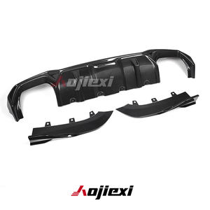 Diffusore Posteriore in Fibra di Carbonio Stile SQ per <span class=keywords><strong>BMW</strong></span> <span class=keywords><strong>Serie</strong></span> <span class=keywords><strong>4</strong></span> G22 G23 <span class=keywords><strong>Coupé</strong></span> 2020+ Perfetto Splitter Paraurti Posteriore Kit Carrozzeria di Alta Qualità - Product Image 4