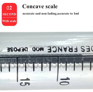 Jeringa de acero y plástico para animales, jeringa de inyección de animales para uso veterinario, de 10ml y 20ml - Product Image 5