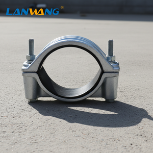 Pince de fixation pour câble électrique en aluminium, marque LANWANG, modèle JGW, pour câble monobrin haute tension, -20~+60, directement de l'usine - Product Image 1
