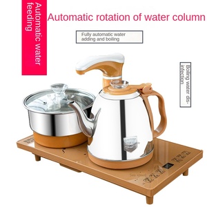 Dispensador de Agua Automático, Hervidor Eléctrico y Tetera, Juego de Vidrio Borosilicato, Diseño Moderno, Doble Pared, Portátil - Product Image 5