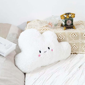 Nouvel arrivage de coussin en peluche sourire nuage poupée en peluche maison canapé décoration cadeau de noël doux blanc nuage coussin jouet - Product Image 5