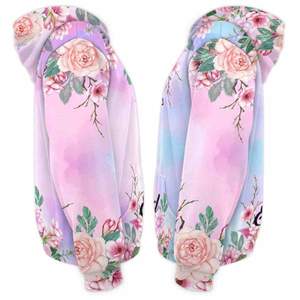 Sudadera con Capucha Larga <span class=keywords><strong>de</strong></span> Invierno con Estampado <span class=keywords><strong>de</strong></span> Flores Rosadas en 3D Personalizada <span class=keywords><strong>para</strong></span> Enfermeras, Sudadera <span class=keywords><strong>de</strong></span> Poliéster Estampada <span class=keywords><strong>de</strong></span> Corte Regular <span class=keywords><strong>para</strong></span> Hombre y Mujer - Product Image 4