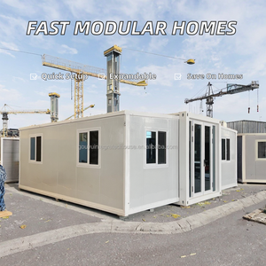 Villa di Lusso Prefabbricata in Container di <span class=keywords><strong>Alluminio</strong></span> 20/40ft, Resistente al Vento e Impermeabile, Cottage per Nonna in Container - Product Image 2