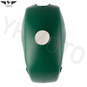 Classic Green Steel Fuel Tank (Kraftstofftank) for MZ TS 250 Vintage Restoration - Product Image 4