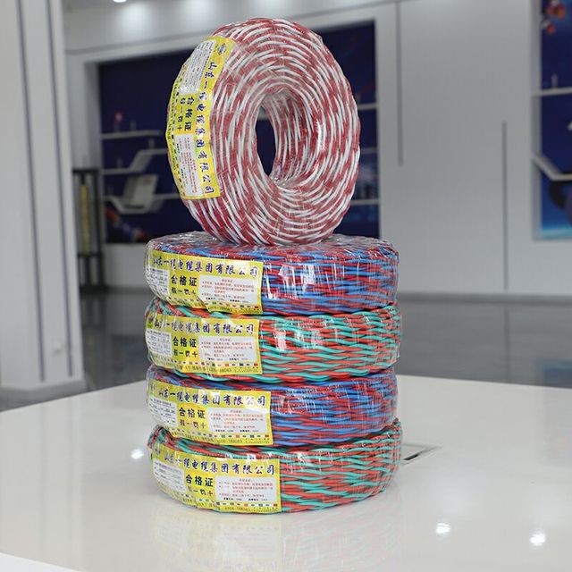 Hot Sale RVS Stranded Copper Wire Multi Sizes Flexible Twisted Cable for Home Wiring Fire Control System CE Certified
