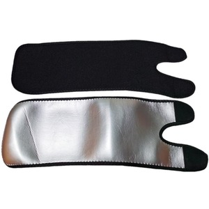 Bandeau de sudation noir en spandex pour le yoga et l'exercice, équipement amincissant pour les bras, pour adultes - Product Image 5