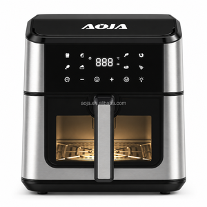 Friteuse à air personnalisable 8L 1800W, visible, arrêt et reprise automatiques par température prédéfinie, compatible lave-vaisselle, OEM ODM disponible - Product Image 3
