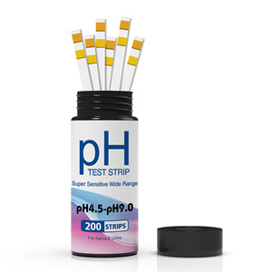 Tiras reactivas de pH Wancheng Bio 4.5-9.0, 200 tiras para agua y orina, resultados rápidos - Product Image 2