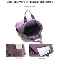 Tas Ransel Kain Poliester Baru Kapasitas Besar Tas Perjalanan Bisnis Wanita Tas Ransel Perjalanan