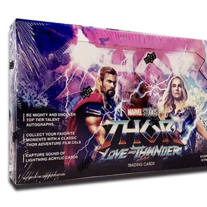 23UD <span class=keywords><strong>Marvel</strong></span> Thor Love and Thunder Movie Collection Card Plastic Youka Appreciation Board Games - Product Image 1