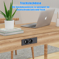 Regleta de Enchufes Empotrable Tipo G de la UE con Puerto USB-C PD de 20W, 2 Tomas de CA, Enchufe de Carga Rápida Oculto para Uso Hospitalario, Hogar u Oficina