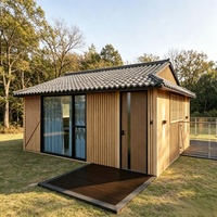 Casa Modular Prefabricada Desmontable, Transpirable, de Bajo Costo, con Techo a Dos Aguas, Personalizable, para Áreas Costeras, Oficina, Sala de Estar, Taller