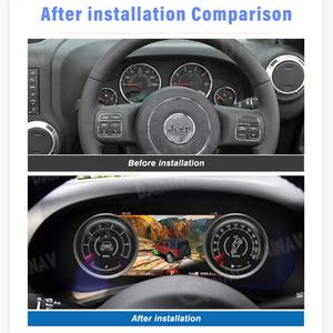 Panel de Instrumentos LCD de 12.3 Pulgadas para Jeep Wrangler 2011 2012 2013-2017, Panel de Cristal para el Tablero, Velocímetro, Instrumento de Cabina - Product Image 2