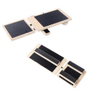 Estirador de pies de madera para yoga, barra de equilibrio antideslizante para ballet, estiramiento de tobillos y entrenamiento de fuerza - Product Image 1