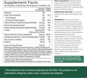 Gomitas de Vitaminas Super Frutas y Verduras OEM/ODM con Vinagre de Sidra de Manzana y Sabores Naturales de Frutas para Adultos - Apoyo para la Pérdida de Peso - Product Image 4