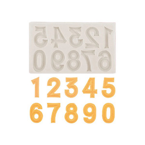 Number And Letter Fondant Silicone <b>Molds</b> For Cake Decorating Birthday Party Baking Tools - Product Image 5