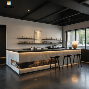 Vitrina con Iluminación LED Personalizada para Cafeterías Modernas y Kioscos de Centros Comerciales, Exhibición de Mostrador para Cafeterías, Diseño de Kiosco de Venta - Product Image 2
