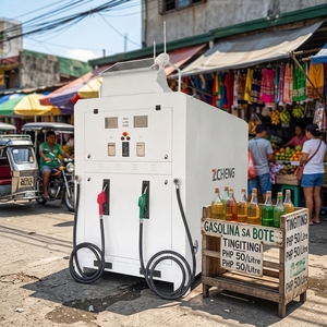 สถานีจ่ายน้ำมันเคลื่อนที่แบบพกพา ZCHENG ขนาด 500-6000 ลิตร ใช้ไฟ DC 12V/24V และ AC 110V/220V อัตราการจ่าย 35-40 ลิตร/นาที - Product Image 1