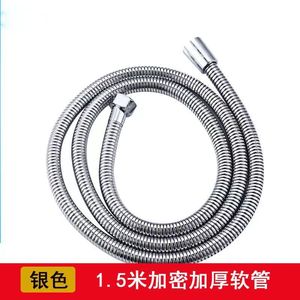 Manguera de acero inoxidable de 1,5 m, tubo exterior 304 con arandelas para mangueras de fontanería - Product Image 5