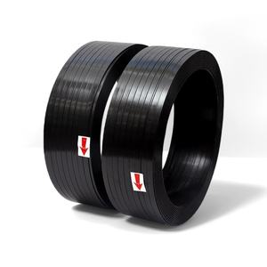 เทปรัดสำหรับสัตว์เลี้ยงแบบใช้มือสายรัดทำจากโพลีเอสเตอร์สีดำทนทาน - Product Image 5