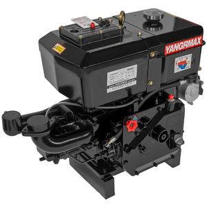 Moteur diesel monocylindre Yanmar ZR192M 11HP refroidi par eau avec démarrage électrique et 4 temps pour machines agricoles - Product Image 3