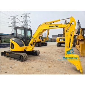 Excavadora Komatsu PC55 Usada 2024, Solo 300 Horas, Como Nueva, Miniexcavadora Komatsu PC55MR, Motor Original Japonés, Envío Rápido - Product Image 1