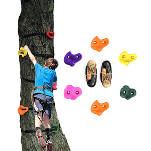 Grimpeur professionnel <span class=keywords><strong>Ninja</strong></span> guerrier parcours d'obstacles <span class=keywords><strong>Ninja</strong></span> arbre escalade tient enfants escalade murs pierres d'escalade - Product Image 1