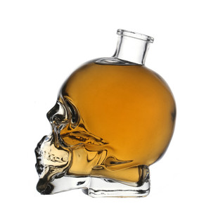 Fairly Odd Novelties Glass <strong>Skull</strong> Decanter - Fill It Up W/ Wine, Beer or Liquor, 125ml, Clear - Product Image 6