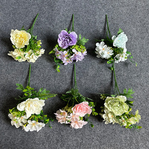 Artificial Peony <b>Flowers</b> Single Large <b>Silk</b> <b>Flower</b> Wedding Home Decoration <b>Flower</b> Arrangement - Product Image 2